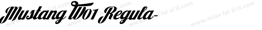 Mustang W01 Regula字体转换